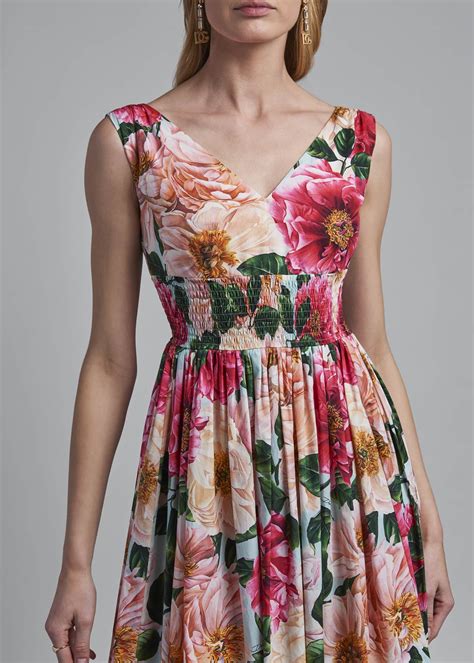 vestido floral dolce gabbana|net a porter dolce and gabbana.